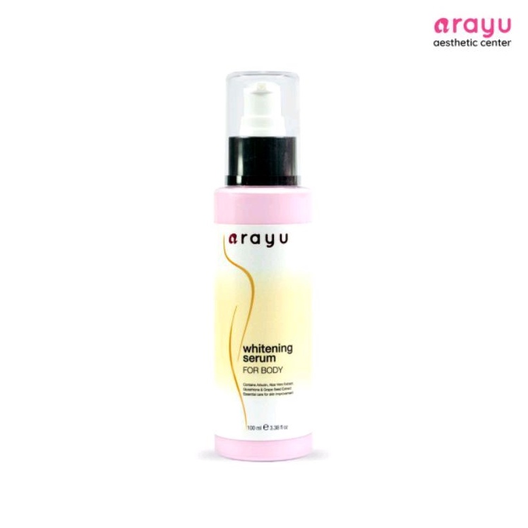 Arayu Body Serum Whitening Silver Pink 100ml
