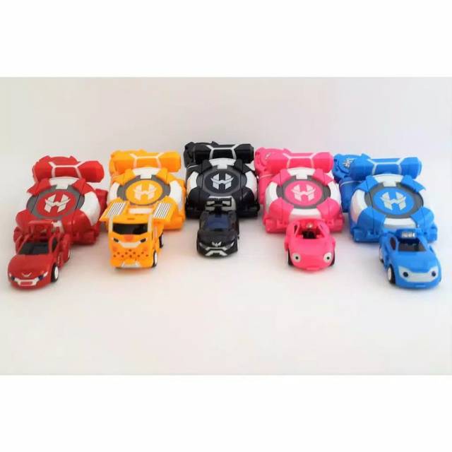 Mainan Power Battle Watch car / Robot Jam