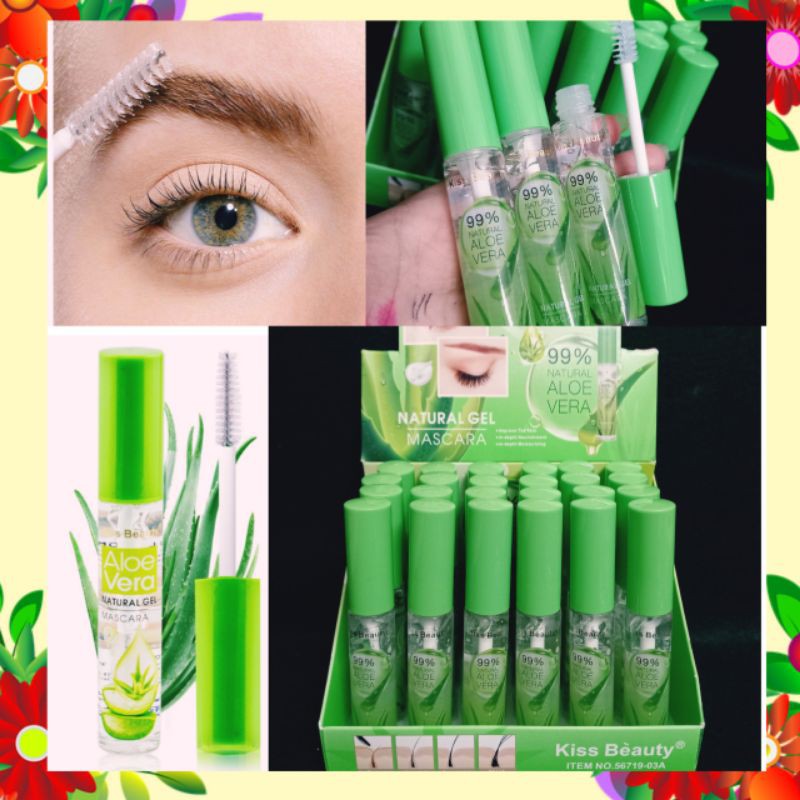 PROMO ECER!!!MASCARA GEL 99% NATURAL ALOEVERA KISS BEAUTY 56719