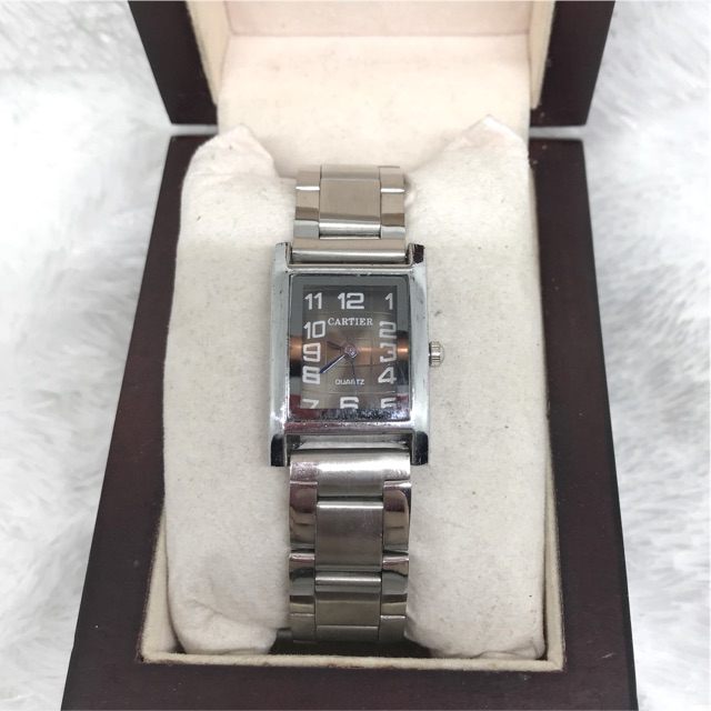 JAM RANTAI WANITA KECIL MUNGIL KOTAK LEBAR 1,5CM