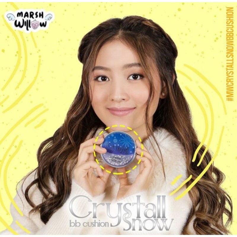 ♥️DKYSHOP♥️ Marshwillow Crystal Snow BB Cushion by Natasha Willona