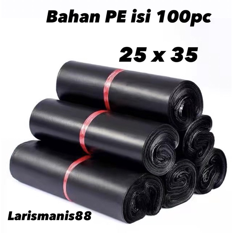 

Plastik Polymailer PE Tebal 25x35cm isi 100pcs Harga Pabrik