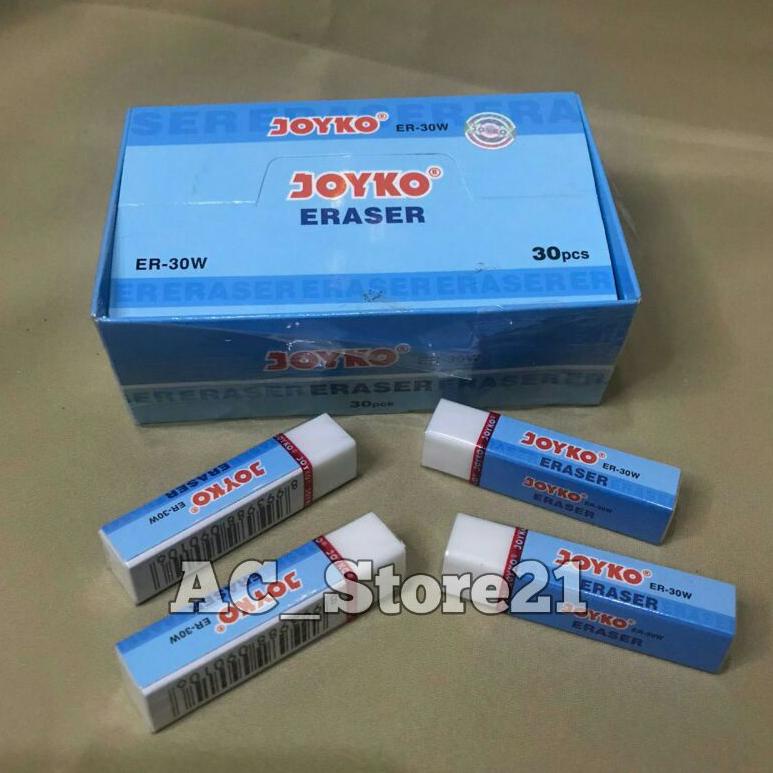 

[PRODUK SHSSP] PENGHAPUS JOYKO ER-30W PUTIH PANJANG 1 PACK MZY