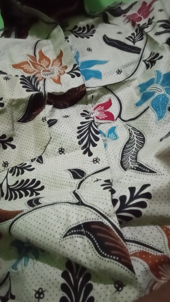 New Bisa Cod Batik Hrb026 Kenongo Hem Pendek Padi Pekalongan M L Xl Batik Pria Murah Modern Grosir