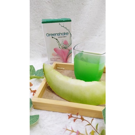 MINUMAN KESEHATAN GREENSHAKE AROMA MELON PANSAKA ASLI