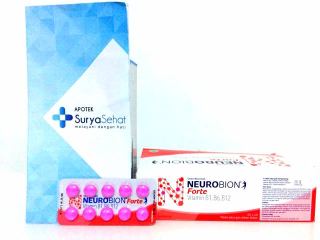 Neurobion Forte isi 10 tablet - neurobion pink