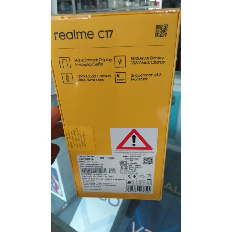 realme c17 garansi resmi 1th