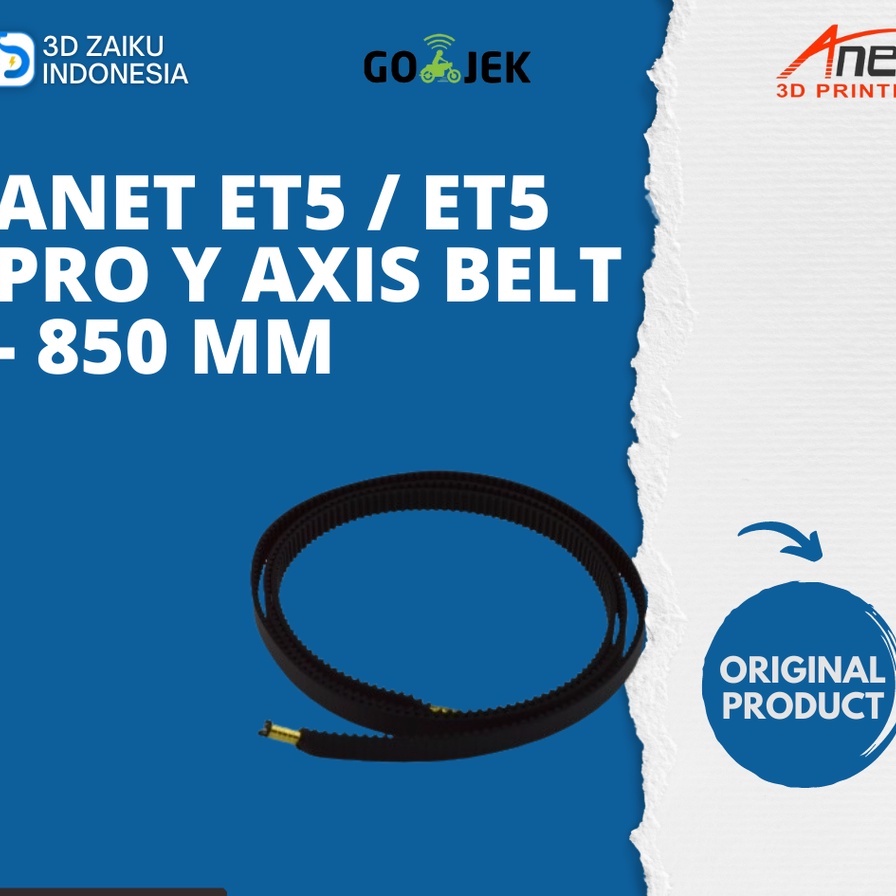 Original Anet ET5. ET5 PRO Y Axis Belt Kit