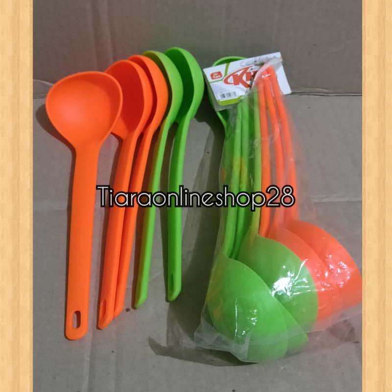 Centong sayur plastik/panjang 23cm