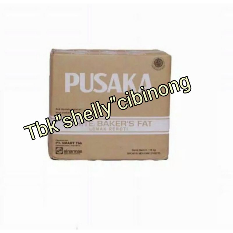 

Mentega putih Pusaka Repack 500gr/1 kilo