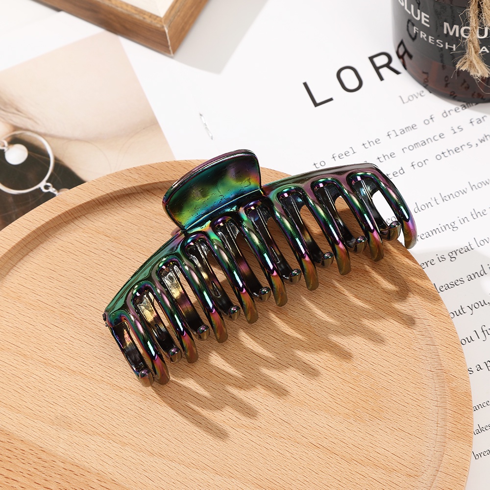 Laser Hair Claw Clip Fashion Simple Hairpin for Women Hair Accessories