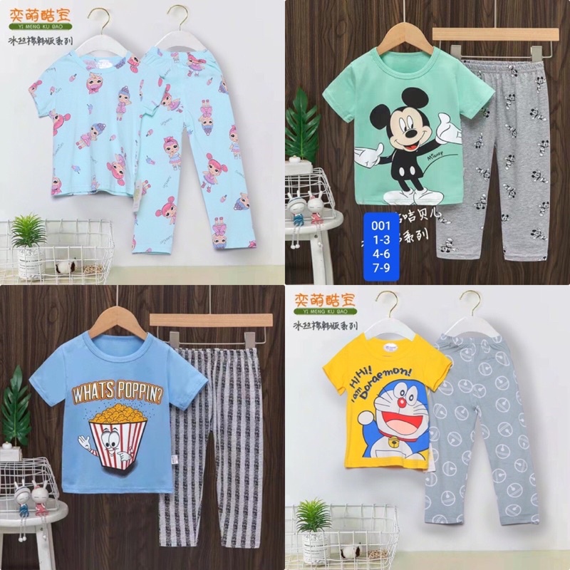 Setelan Anak Import / Baju Main Anak / Baju Setelan Anak / KUBAO