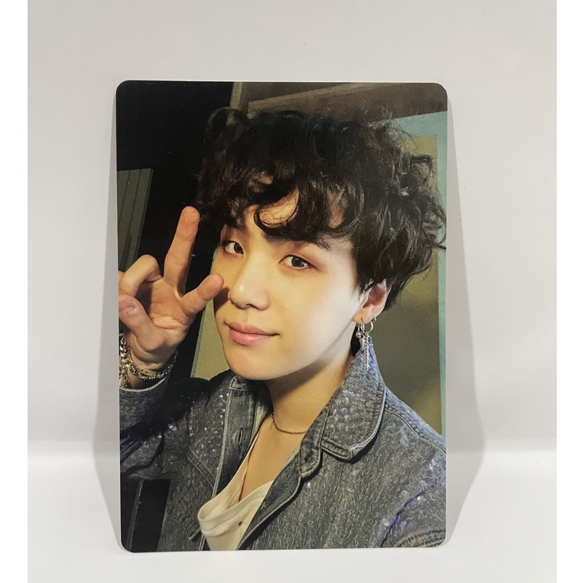 SUGA BTS PHOTOCARD OFFICIAL | BTS LIGHTSTICK VER.3 PHOTOCARD OFFICIAL
