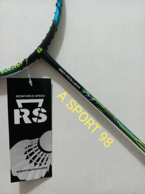 RB Raket Badminton Original RS ISO Power 777 Full Carbon
