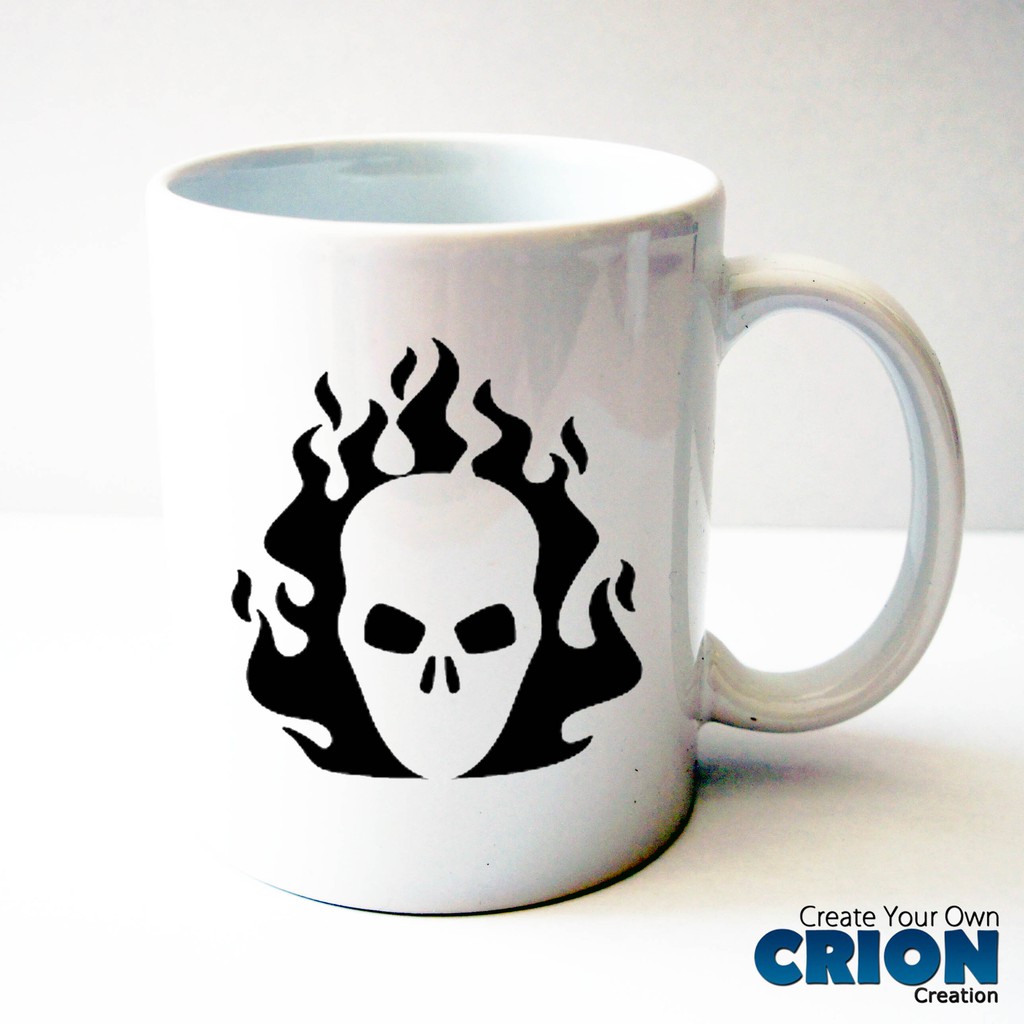 Gelas Mug Ghost Rider - Hadiah /  Kado Ulang Tahun - By Crion