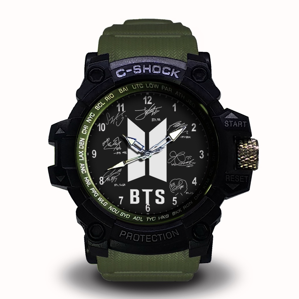 (BEST QUALITY) JAM BTS ARMY FULL BLACK