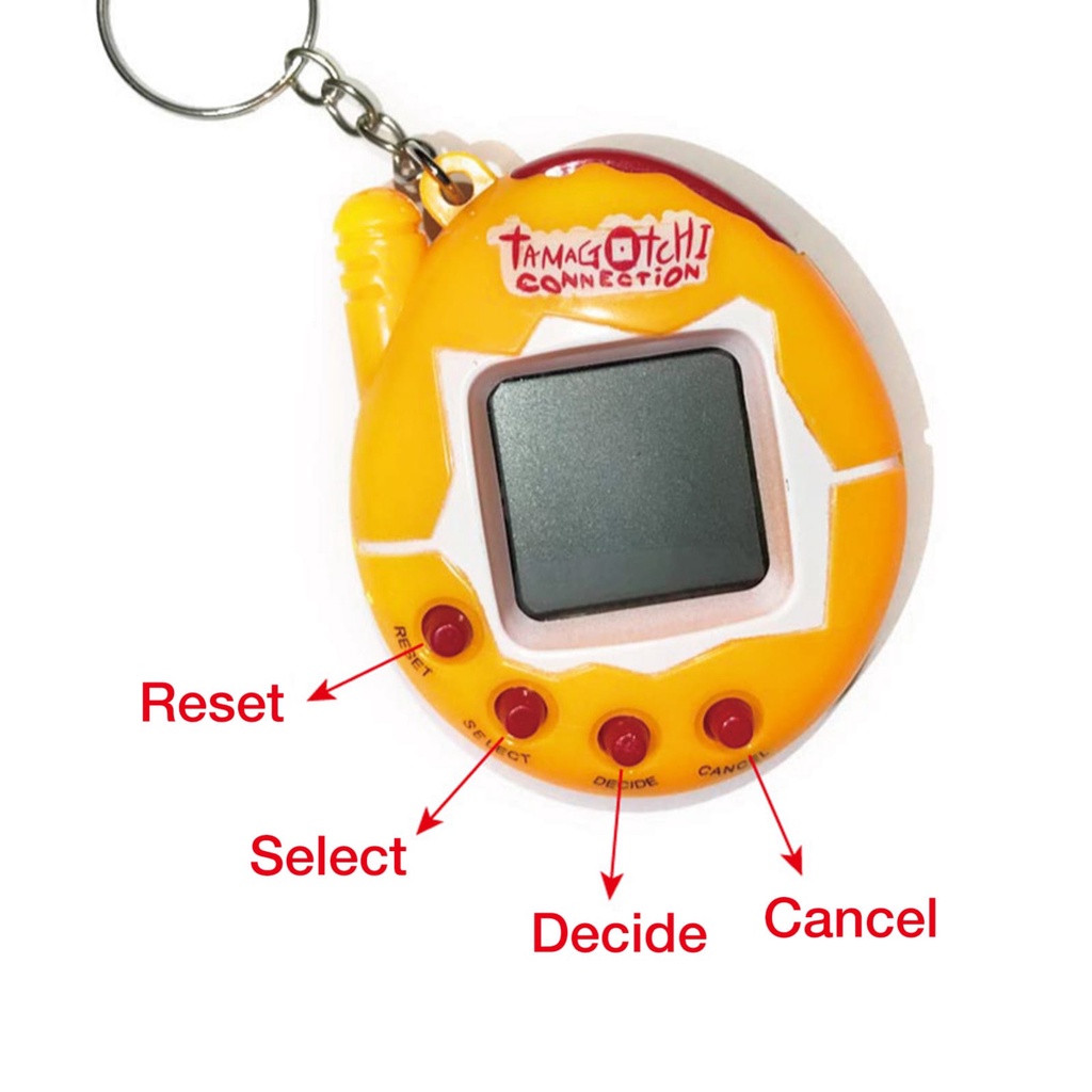 GAME TAMAGOTCHI ORIGINAL / MAINAN ANAK JADUL TAMAGOTCHI 168 CONNECTION