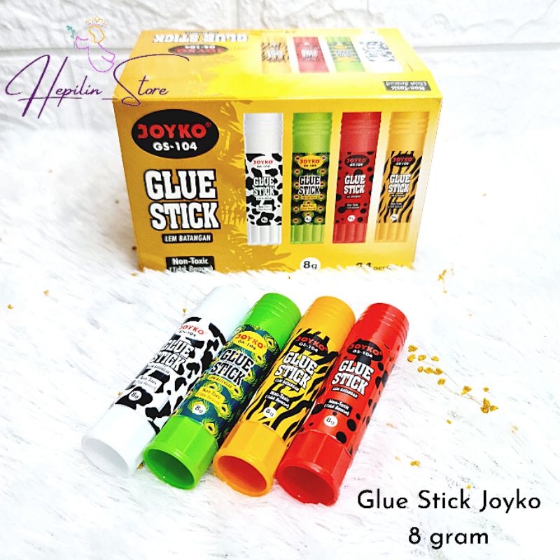 

Glue Stick Joyko Animal Kingdom Series 8 gr GS-104 ECER / Lem Putar Joyko Animal Kingdom / Lem Batangan 8 gr Joyko