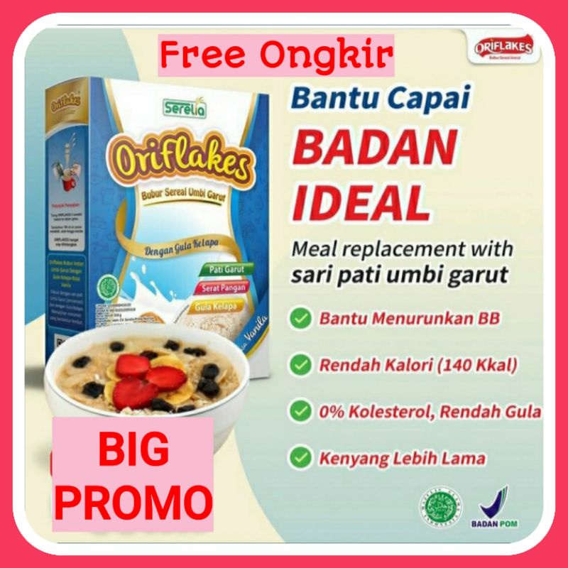 Oriflakes Slim Diet, Oriflakes, Oriflakes slimy, Oriflakes Original Pelangsing Solusi Maag Asam Lamb