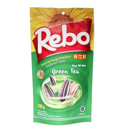 

Rebo Kuaci Biji Bunga Matahari Green Tea 150g