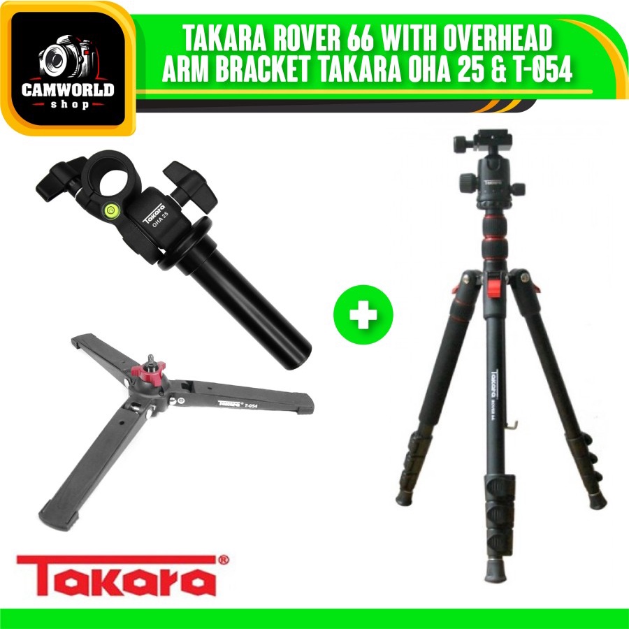 Takara Rover 66 Tripod Monopod Kamera Takara Rover 66 + Takara OHA 25 & T-054