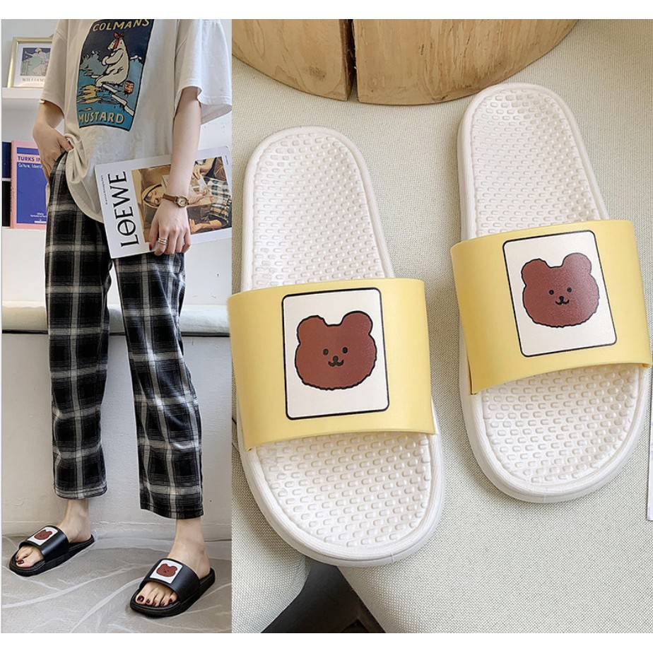 Sandal Rumah Hotel Bear Empuk Nyaman Women Indoor Slipper SP006