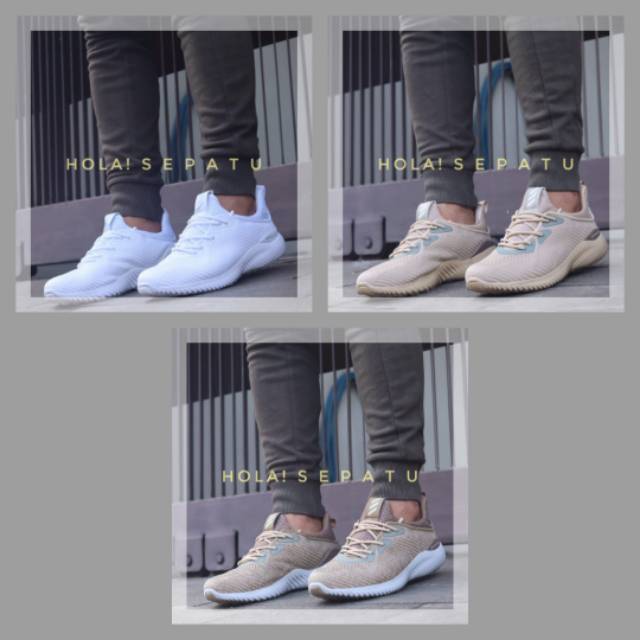 Sepatu Adidas Alphabounce / Sneakers Adidas / Sepatu wanita / Sepatu Murah