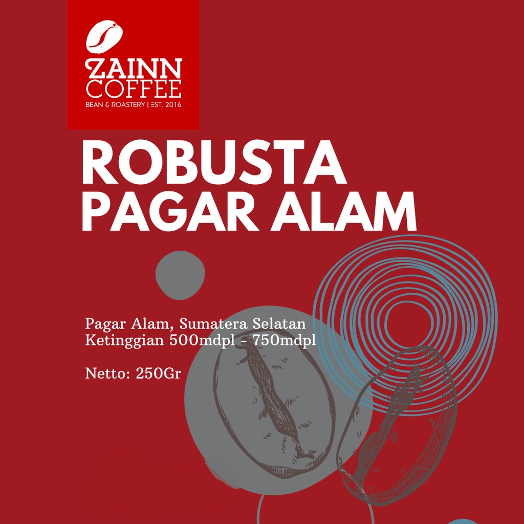 

Robusta Pagar Alam roast by Zainn Coffee
