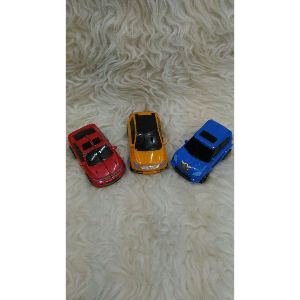 toys / mainan mainan mini tobot tritan 3 mobil jadi 1