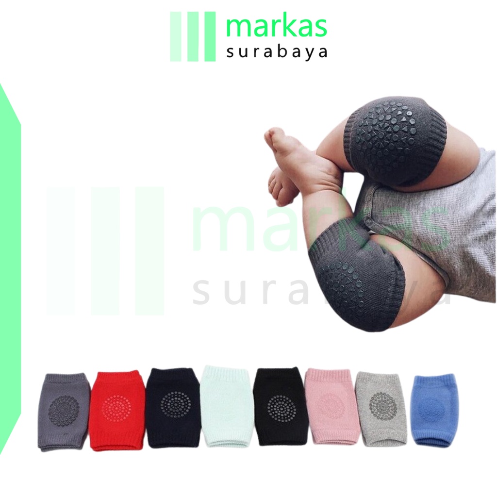 MARKAS Knee Protector Baby Kain Lembut Pelindung Lutut Bayi Prewalker Kneepad Anti Slip Knee Pads Protector