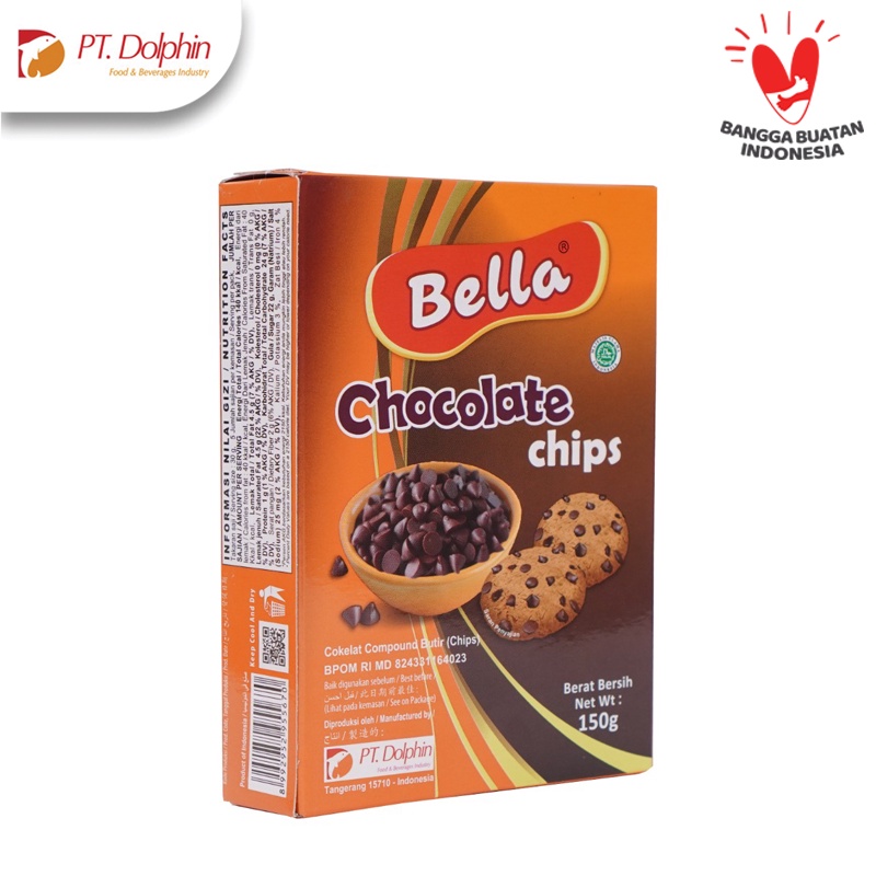 

Bella Chocolate Chips Box 150g