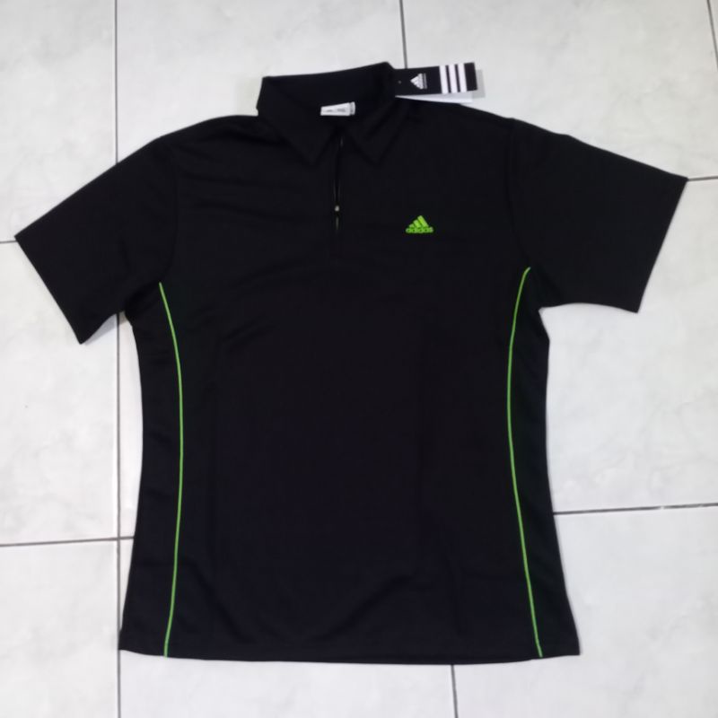 Baju Kaos Polo Shirt Adidas Golf Pria Hitam [N48831] Size XO/XXG