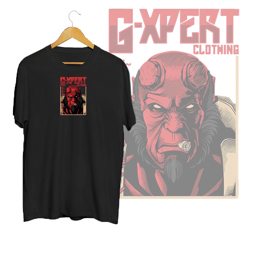 KAOS OVERSIZE HELLBOY T-SHIRT