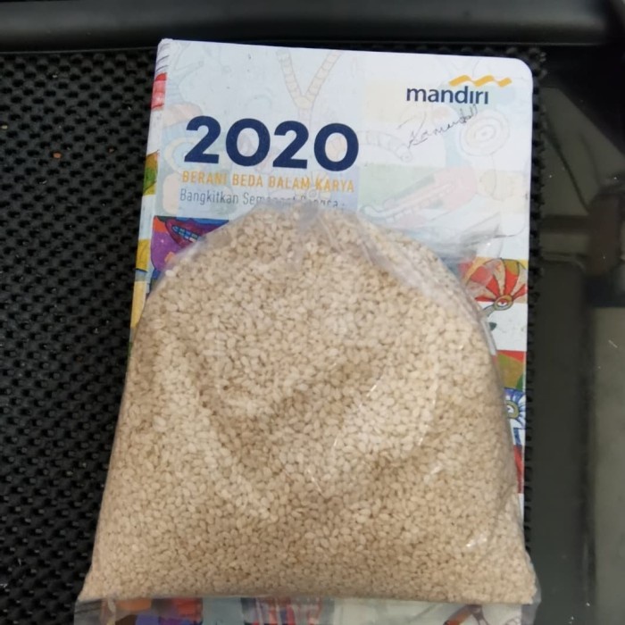

ds201fs Wijen Putih / White Sesame Seeds 500Gr / ½Kg Dscscv