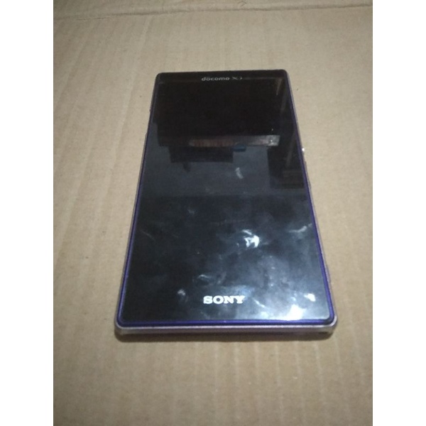 LCD, TS Frame Tulangan untuk Sony Xperia Z1 Big original copotan