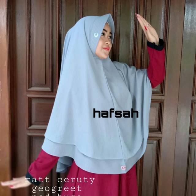 Khimar Hafsah -Tsara Hijab exclusive