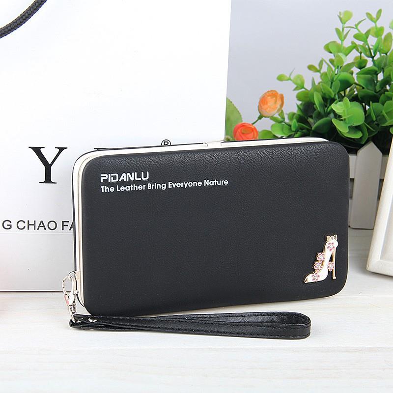 ( GS ) DOMPET PANJANG WANITA /  DOMPET HARDCASE WANITA BISA UNTUK HP, KARTU DLL