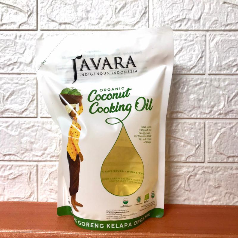 Jual Javara Aroma Free Coconut Cooking Oil Pouch 1800ml Shopee
