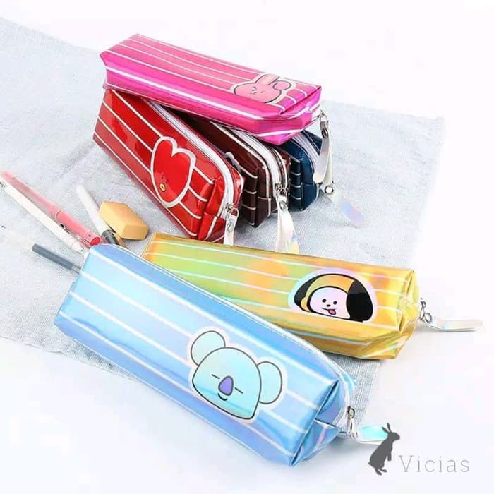

Unik P3 - Tempat Pensil / Kotak Pensil Case KPOP BTS BT21 Friend Stationery Limited