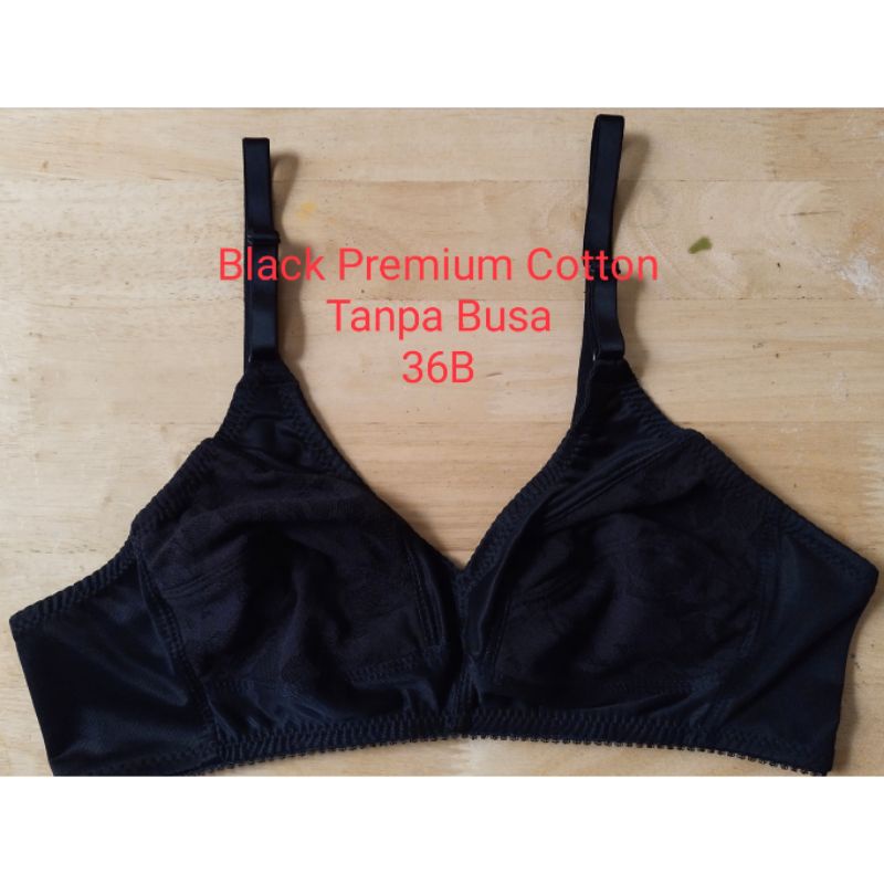Bra Pabrikan Triumph Size 36B Black Premium Cotton
limited Stock