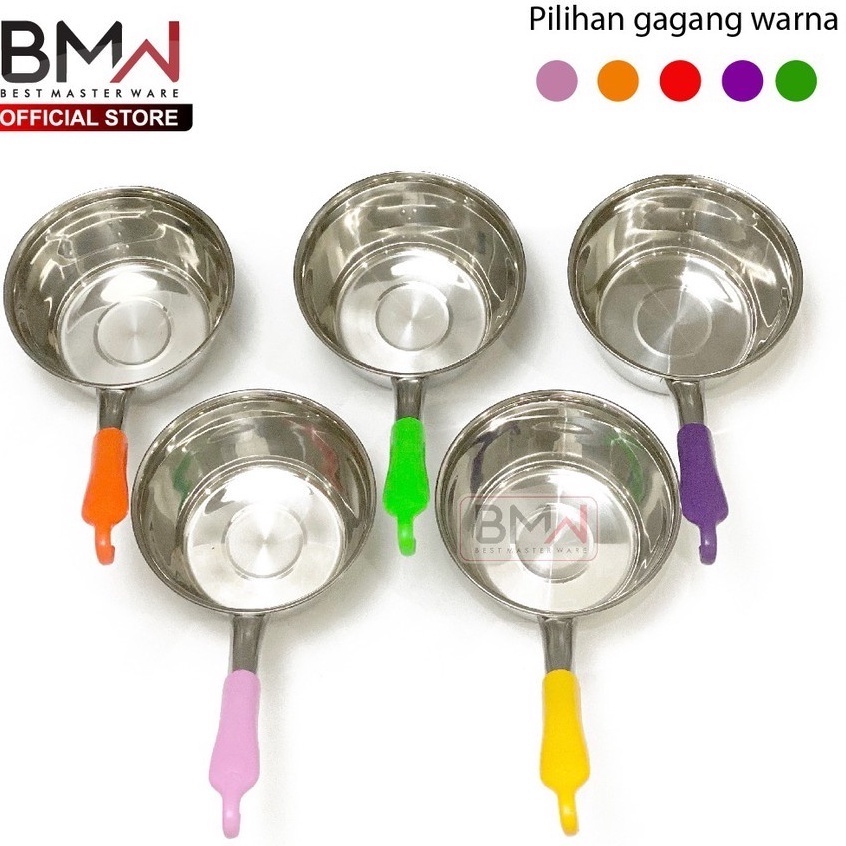 Panci Unik Warna Warni Stainless/Panci Serbaguna (Gayung air Panas)16cm