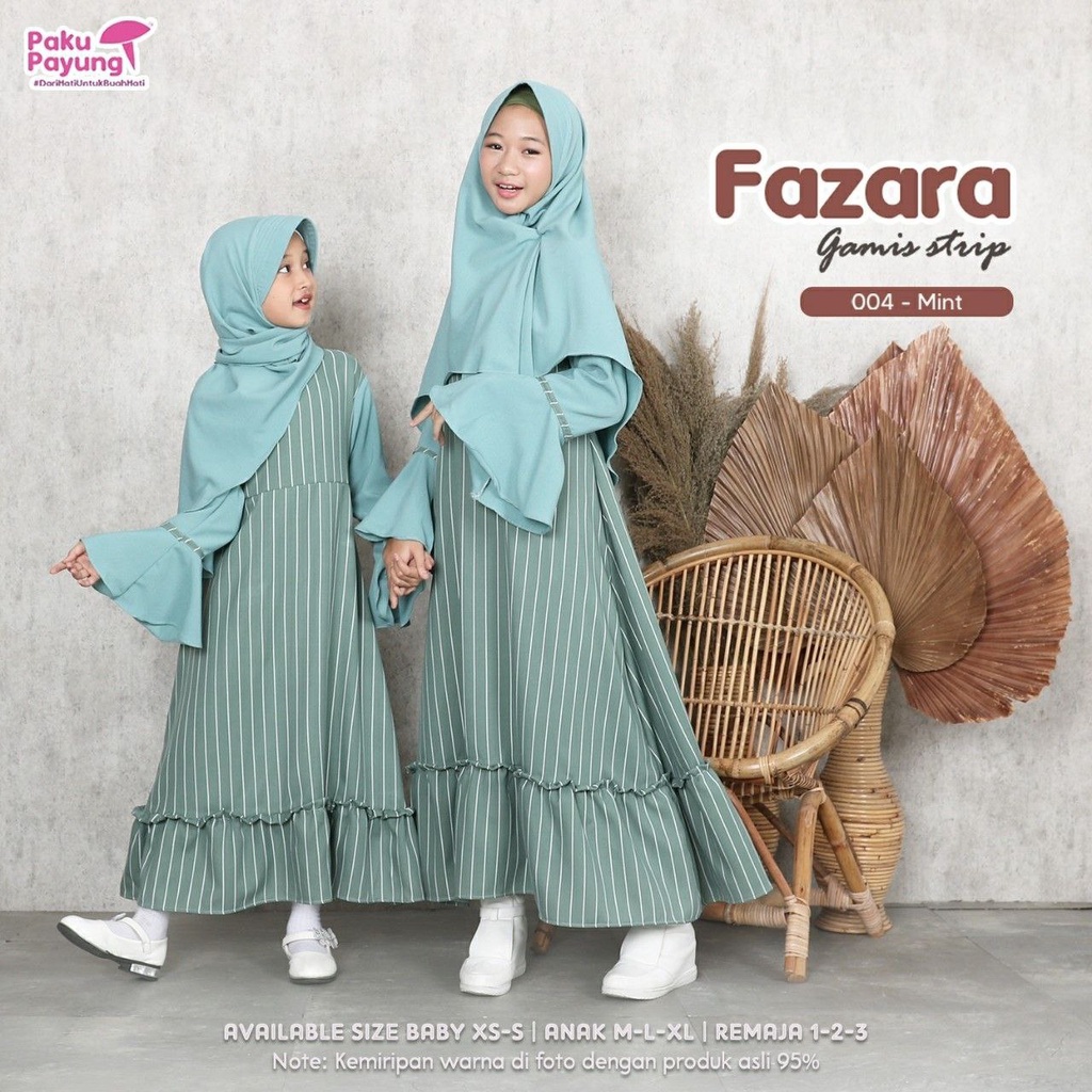 GAMIS ANAK DAN REMAJA PAKU PAYUNG | FAZARA SERIES