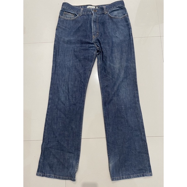 GIORDANO Jeans Celana Jeans Pria Wanita Unisex Regular Fit Branded Original