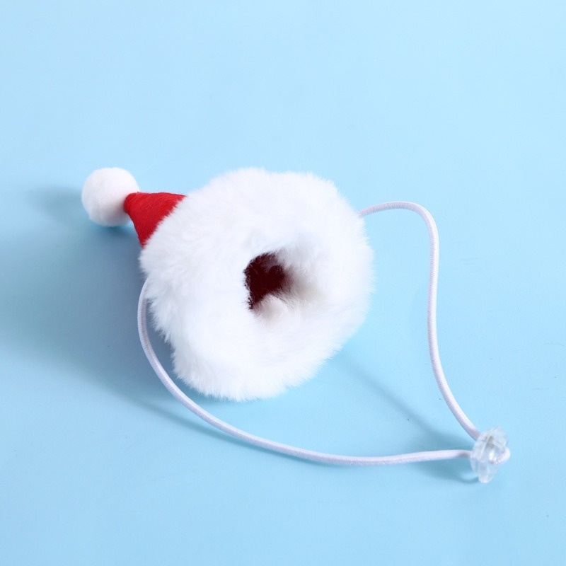 ★〓YUFeiPet〓★ Christmas Pet Hat Cat and Dog Felt Christmas Hat Adjustable Birthday Party Hat