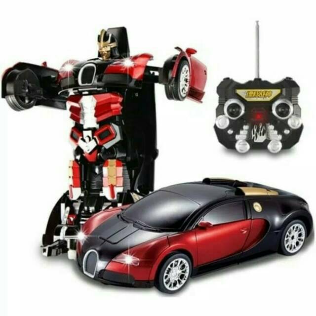  Remot  Control Mobil  Robot  Bugatti Veyron Bisa  Jadi  Robot  