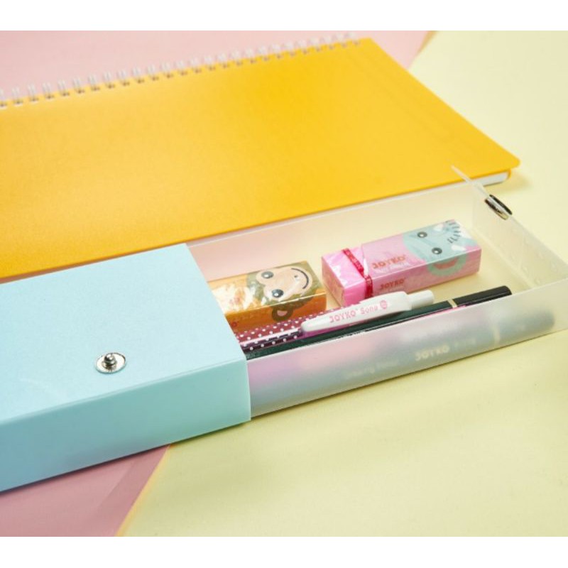 Pencil Case/Kotak Tempat Pensil Joyko Warna Pastel