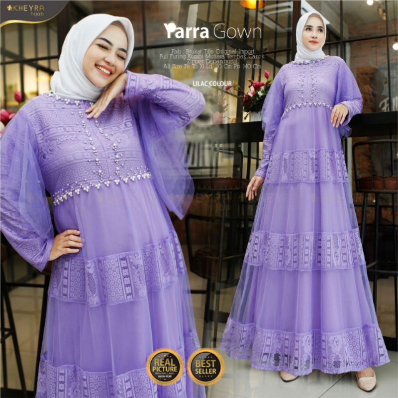 YARRA GOWN || DRESS || BROKAT