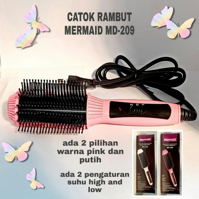 SISIR CATOK MERMAID MD-209 PELURUS RAMBUT CATOKAN RAMBUT