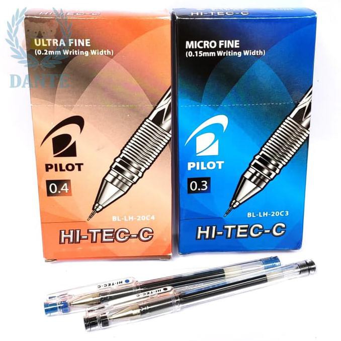 

ITERLARISl pulpen Pilot Hi Tec - C - 0.3 Hitam ICLl