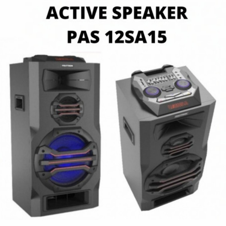 Speaker Aktif Polytron PAS12SA15 / Speaker Polytron 12inch PAS 12SA15 NO FM